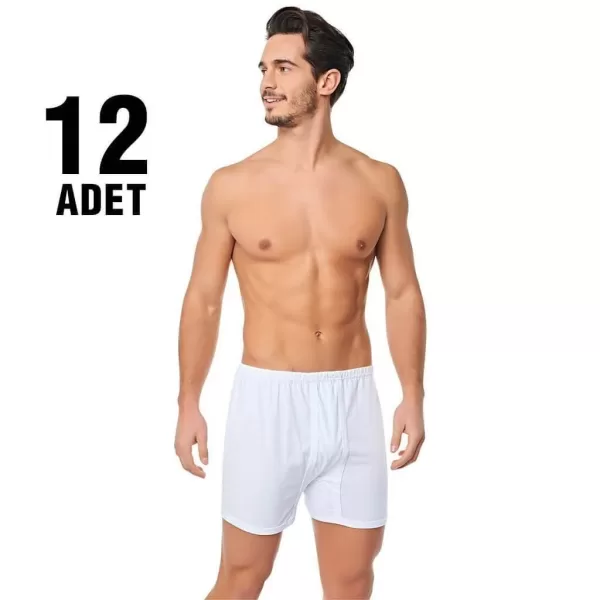 Seher Beyaz Penye Erkek Paçalı Arjantin 12'li ama resim mankeni